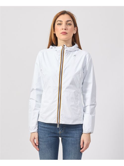 Lily plus reversible women's short jacket K-WAY | K41317W-LILY PLUS.2 DOUBLEAOZ